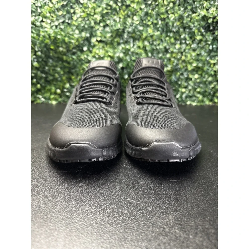 Non Slippery Memory Foam Work Shoes for Men Slip Resistant Work Size 8